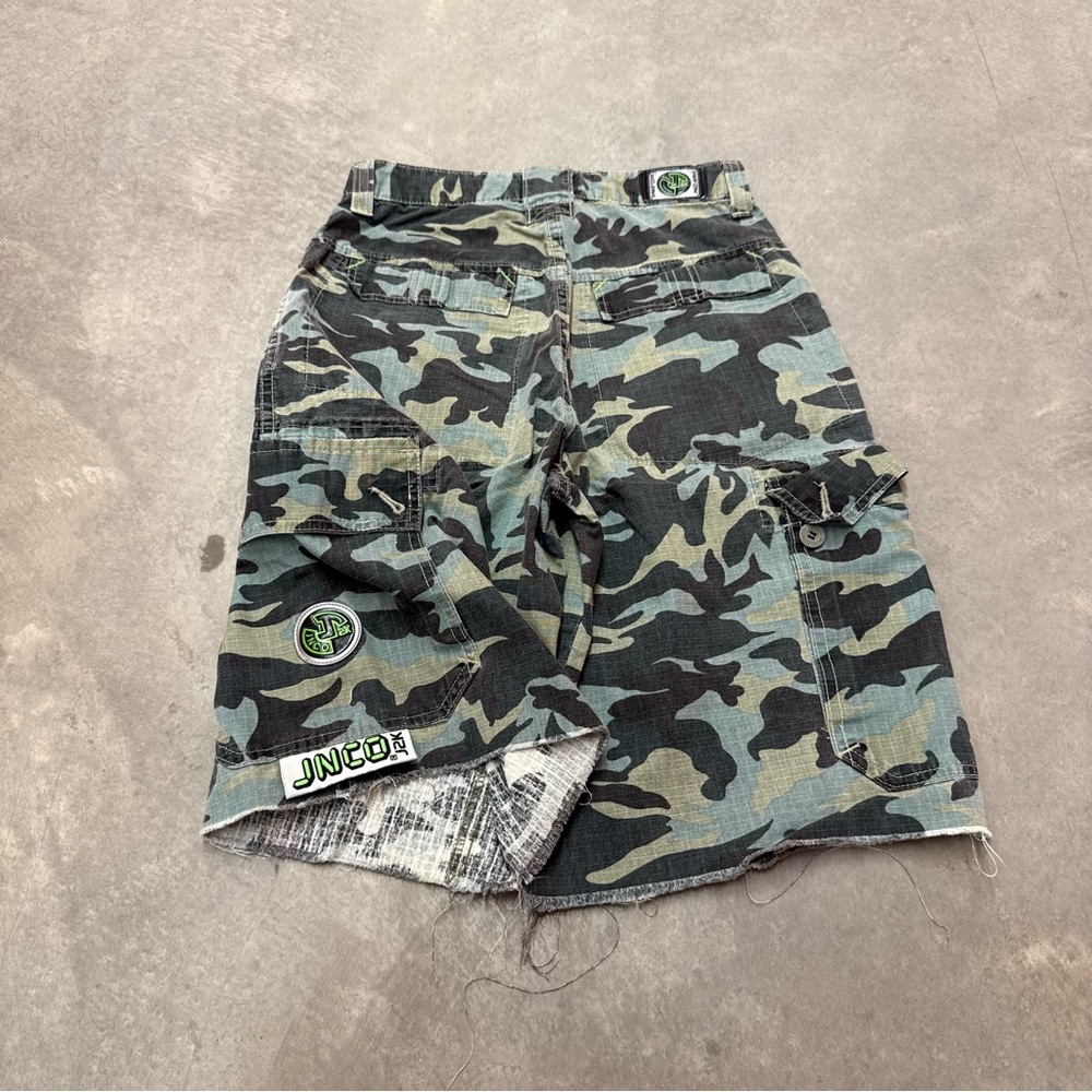 JNCO Camouflage Cargo Shorts for Men